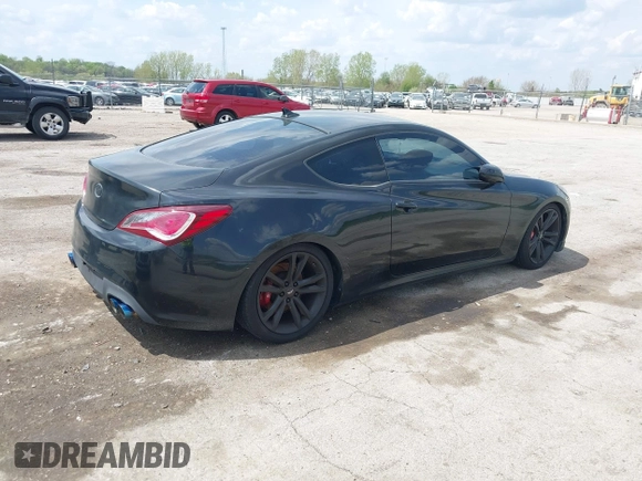 2011 Hyundai Genesis Coupe with VIN KMHHT6KD2BU059877, listed as a IAAI auction lot 42116791 with 88,706 mi miles and . Bid and sale history available at DreamBid. Image 4.