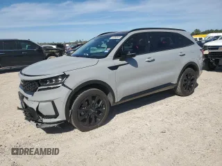 2022 Kia Sorento X-Line SX Prestige with VIN 5XYRKDLF6NG115910, listed as a Copart auction lot 48950305 with 65,081 mi miles and Salvage title. Bid and sale history available at DreamBid. Image 1.