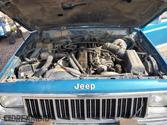 1993 Jeep Cherokee Country with VIN 1J4FJ78S8PL504126, listed as a Copart auction lot 46651035 with 153,170 mi miles and Clean Title. Bid and sale history available at carsss.com. Image 12.