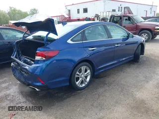 2018 Hyundai Sonata SEL with VIN 5NPE34AF5JH654732, listed as a IAAI auction lot 42103618 with 46,762 mi miles and . Bid and sale history available at DreamBid. Image 4.