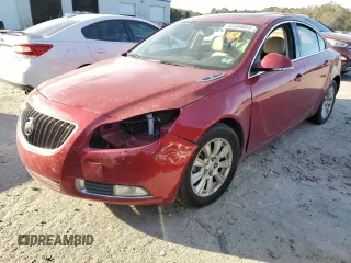2013 Buick Regal with VIN 2G4GR5ERXD9213487, listed as a Copart auction lot 83364054 with 0 mi miles and Salvage Title. Bid and sale history available at carsss.com. Image 1.