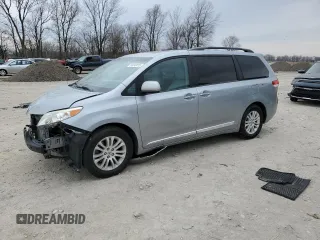 2014 Toyota Sienna XLE with VIN 5TDYK3DC2ES434962, listed as a Copart auction lot 50240815 with 150,503 mi miles and Salvage Title. Bid and sale history available at carsss.com. Image 1.