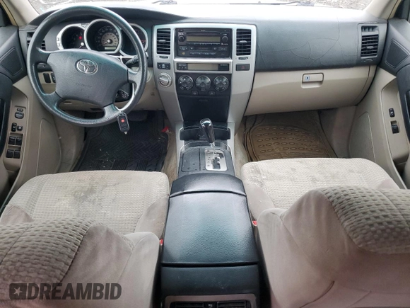 2004 Toyota 4Runner SR5 z VIN JTEBU14R540053094, wystawiony jako Copart lot #61054285 z przebiegiem 272 910 mil mil oraz Czysty tytuł • Clean title. Historia ofert i sprzedaży dostępna na DreamBid. Obrazek 8.