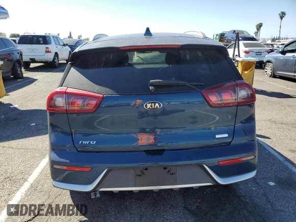 2019 Kia Niro EX with VIN KNDCC3LC0K5274896, listed as a Copart auction lot 47688545 with 81,528 mi miles and Salvage Title. Bid and sale history available at carsss.com. Image 6.