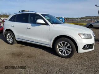 2013 Audi Q5 Premium with VIN WA1CFAFP5DA089435, listed as a Copart auction lot 51108665 with 125,746 mi miles and Clean Title. Bid and sale history available at carsss.com. Image 4.