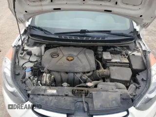 2011 Hyundai Elantra GLS with VIN 5NPDH4AE8BH049156, listed as a Copart auction lot 51087995 with 56,529 mi miles and Salvage Title. Bid and sale history available at carsss.com. Image 11.
