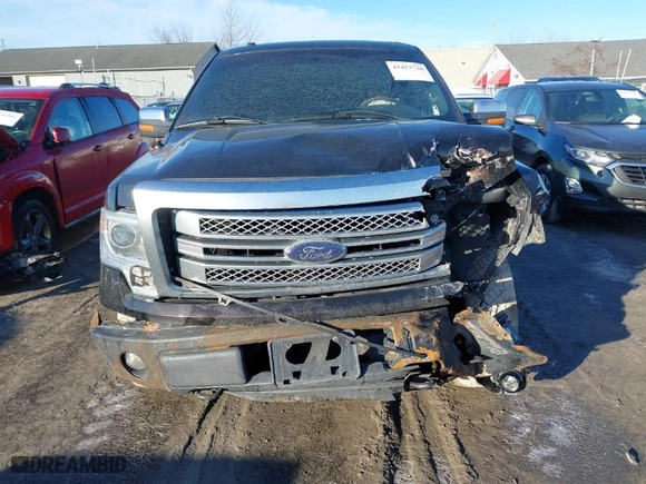 2013 Ford F-150 XL with VIN 1FTFW1EF8DFB35631, listed as a IAAI auction lot 41457736 with 160,927 mi miles. Bid and sale history available at carsss.com. Image 6.