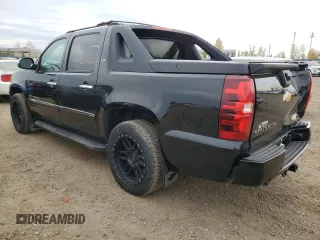 2012 Chevrolet Avalanche LTZ with VIN 3GNTKGE75CG211935, listed as a Copart auction lot 76454444 with 35,555 mi miles and Salvage Title. Bid and sale history available at carsss.com. Image 2.