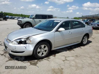 2012 Chevrolet Impala LS Fleet with VIN 2G1WF5E38C1145488, listed as a Copart auction lot 55089625 with 175,632 mi miles and Salvage title. Bid and sale history available at DreamBid. Image 1.