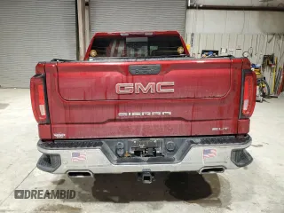 2022 GMC Sierra 1500 Limited SLT with VIN 3GTU9DEL3NG192177, listed as a Copart auction lot 88353285 with 41,775 mi miles and Salvage Title. Bid and sale history available at carsss.com. Image 6.