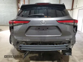 2021 Toyota Highlander L with VIN 5TDCZRBH6MS528171, listed as a Copart auction lot 50648405 with 75,297 mi miles and Clean title. Bid and sale history available at DreamBid. Image 6.