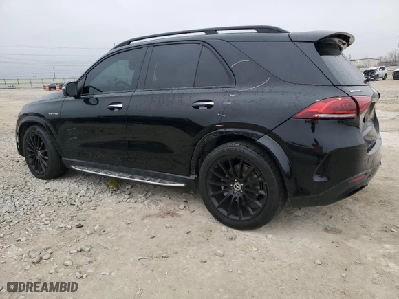 2020 Mercedes-Benz GLE with VIN 4JGFB8GB9LA179160, listed as a Copart auction lot 45873175 with 36,410 mi miles and Salvage Title. Bid and sale history available at carsss.com. Image 2.