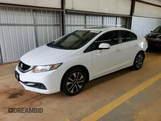 2015 Honda Civic EX z VIN 19XFB2F81FE247881, wystawiony jako Copart lot #57045145 z przebiegiem 84 630 mil mil oraz Szkoda całkowita • Salvage title. Historia ofert i sprzedaży dostępna na DreamBid. Obrazek 1.