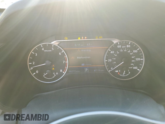 2019 Nissan Altima SV with VIN 1N4BL4DV4KC149872, listed as a Copart auction lot 52984685 with 66,272 mi miles and Salvage title. Bid and sale history available at DreamBid. Image 9.