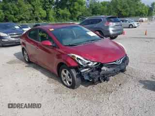 2014 Hyundai Elantra SE with VIN 5NPDH4AEXEH512404, listed as a IAAI auction lot 42649303 with 146,962 mi miles and . Bid and sale history available at DreamBid. Image 1.