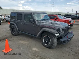 2018 Jeep Wrangler Unlimited Rubicon с VIN 1C4HJXFG1JW213986, выставлен на аукционе Copart как лот 60752665 с пробегом 112 214 миль миль и Списание • Salvage title. История ставок и продаж доступна на DreamBid. Изображение 4.