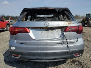 2016 Acura MDX with VIN 5FRYD4H29GB013277, listed as a Copart auction lot 52254465 with Not Provided miles and Salvage Title. Bid and sale history available at DreamBid. Image 6.