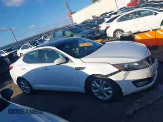 2013 Kia Optima EX with VIN 5XXGN4A79DG199153, listed as a IAAI auction lot 41737349 with 135,000 mi miles. Bid and sale history available at carsss.com. Image 13.