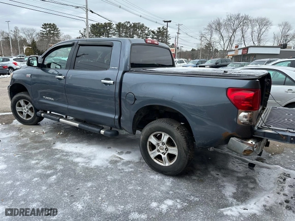 2007 Toyota Tundra LTD with VIN 5TBDV58137S467202, listed as a Copart auction lot 46592905 with 1 mi miles and Clean Title. Bid and sale history available at carsss.com. Image 3.