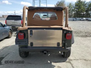 1998 Jeep Wrangler Sahara с VIN 1J4FY49S3WP724645, выставлен на аукционе Copart как лот 51450105 с пробегом 187 932 миль миль и Чистый • Clean title. История ставок и продаж доступна на DreamBid. Изображение 6.
