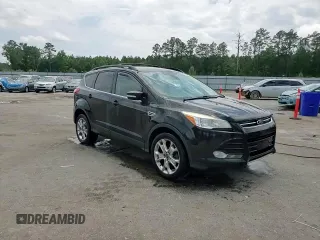 2013 Ford Escape SEL with VIN 1FMCU9HX0DUD23563, listed as a Copart auction lot 58691535 with 170,031 mi miles and Salvage title. Bid and sale history available at DreamBid. Image 14.