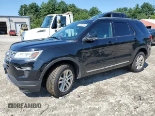2018 Ford Explorer XLT z VIN 1FM5K8D85JGB94639, wystawiony jako Copart lot #60482324 z przebiegiem 144 508 mil mil oraz Szkoda całkowita • Salvage title. Historia ofert i sprzedaży dostępna na DreamBid. Obrazek 1.