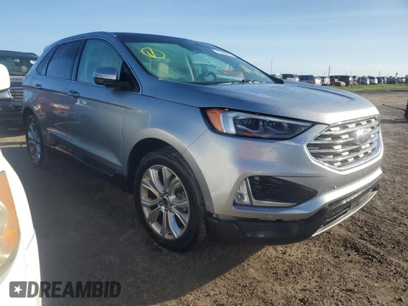 2020 Ford Edge Titanium с VIN 2FMPK3K98LBA15799, выставлен на аукционе Copart как лот 46196085 с пробегом Не указан миль и На запчасти • Non repairable. История ставок и продаж доступна на DreamBid. Изображение 4.