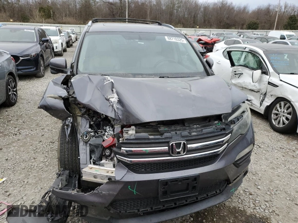 2017 Honda Pilot EX-L with VIN 5FNYF5H52HB017054, listed as a Copart auction lot 88710325 with 139,726 mi miles and Salvage Title. Bid and sale history available at carsss.com. Image 5.