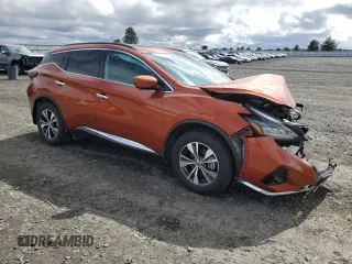 2020 Nissan Murano SV with VIN 5N1AZ2BS8LN145150, listed as a Copart auction lot 51501785 with 32,141 mi miles and Salvage Title. Bid and sale history available at DreamBid. Image 4.
