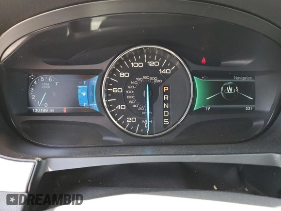 2014 Ford Edge SEL with VIN 2FMDK3JC2EBB62607, listed as a Copart auction lot 49678765 with 130,199 mi miles and Salvage Title. Bid and sale history available at carsss.com. Image 9.