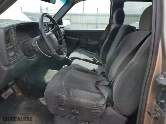 2002 Chevrolet Silverado 1500 LS with VIN 1GCEK19T02E236432, listed as a Copart auction lot 48570145 with 0 mi miles and Salvage Title. Bid and sale history available at carsss.com. Image 7.