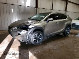 2021 Lexus NX with VIN JTJGARDZ6M2245174, listed as a Copart auction lot 50125735 with 18,957 mi miles and Salvage Title. Bid and sale history available at carsss.com. Image 1.