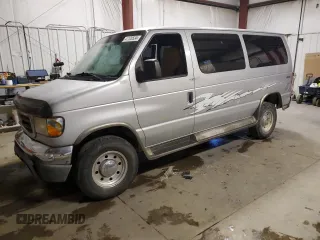 2005 Ford Econoline Passenger XL with VIN 1FBNE31L85HA52006, listed as a Copart auction lot 70610014 with 182,806 mi miles and Clean Title. Bid and sale history available at carsss.com. Image 1.