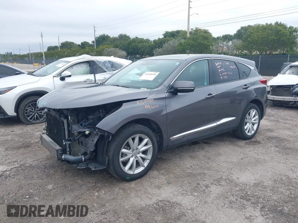 2020 Acura RDX with VIN 5J8TC1H39LL006957, listed as a IAAI auction lot 41420436 with 43,215 mi miles and . Bid and sale history available at DreamBid. Image 2.