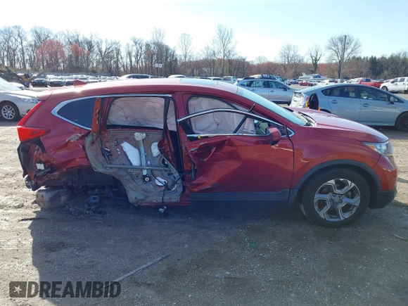 2018 Honda CR-V EX-L with VIN 2HKRW2H89JH660523, listed as a IAAI auction lot 41877280 with 51,261 mi miles. Bid and sale history available at carsss.com. Image 13.