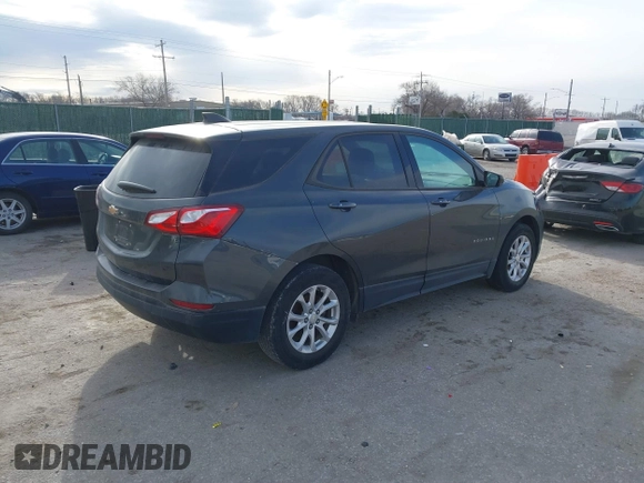 2019 Chevrolet Equinox LS with VIN 3GNAXHEV2KS564335, listed as a IAAI auction lot 41707806 with 131,694 mi miles and . Bid and sale history available at carsss.com. Image 4.
