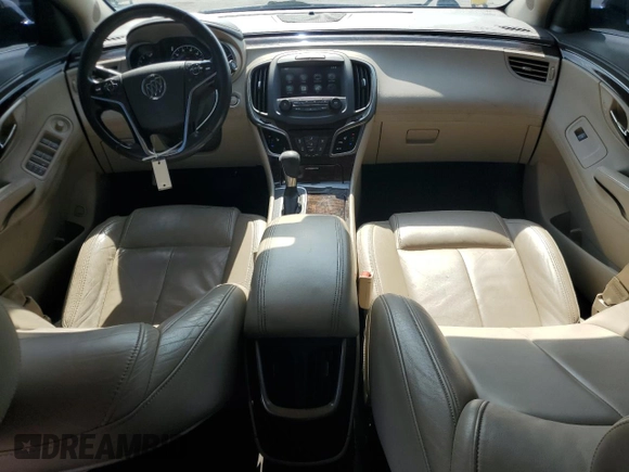 2016 Buick LaCrosse Leather with VIN 1G4GB5G33GF171379, listed as a Copart auction lot 61214555 with 108,947 mi miles and Salvage title. Bid and sale history available at DreamBid. Image 8.