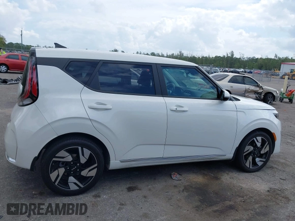 2024 Kia Soul GT-Line with VIN KNDJ53AUXR7897339, listed as a IAAI auction lot 41731997 with 16,202 mi miles and . Bid and sale history available at DreamBid. Image 12.