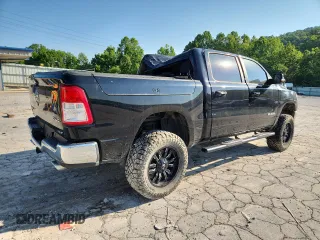 2020 Ram 1500 Big Horn with VIN 1C6SRFFT3LN329731, listed as a Copart auction lot 62726445 with 28,834 mi miles and Salvage title. Bid and sale history available at DreamBid. Image 3.