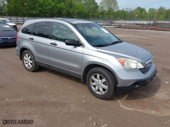 2007 Honda CR-V EX with VIN JHLRE48557C002693, listed as a IAAI auction lot 42106088 with 316,130 mi miles. Bid and sale history available at carsss.com. Image 1.