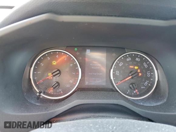 2019 Toyota RAV4 LE with VIN JTMH1RFV8KD039728, listed as a Copart auction lot 59669035 with 100,355 mi miles and Salvage title. Bid and sale history available at DreamBid. Image 9.