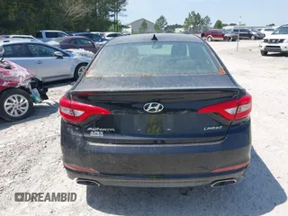 2015 Hyundai Sonata 2.4L Sport with VIN 5NPE34AF7FH250547, listed as a IAAI auction lot 42033370 with 79,840 mi miles. Bid and sale history available at carsss.com. Image 17.