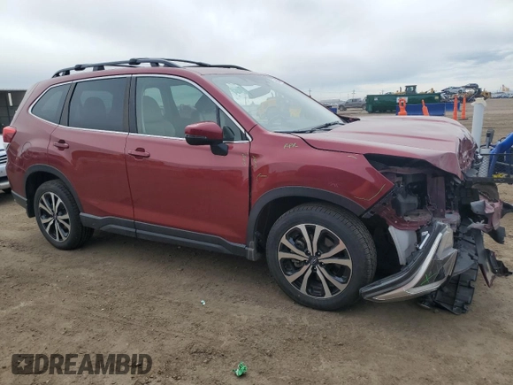 2023 Subaru Forester Limited с VIN JF2SKAPC7PH476591, выставлен на аукционе Copart как лот 55864855 с пробегом 32 518 миль миль и Списание • Salvage title. История ставок и продаж доступна на DreamBid. Изображение 4.