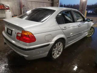 2001 BMW 3 Series 330i with VIN WBAAV53491JR80273, listed as a Copart auction lot 85076974 with 0 mi miles and Salvage Title. Bid and sale history available at carsss.com. Image 3.