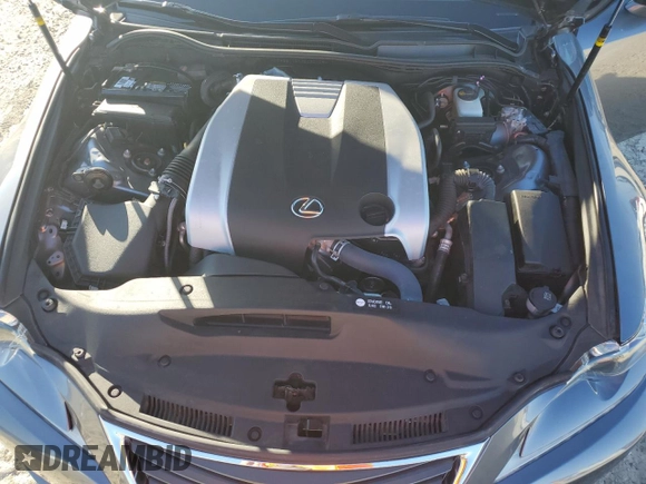 2016 Lexus IS 350 with VIN JTHBE1D27G5024108, listed as a Copart auction lot 43150455 with 54,806 mi miles and Salvage title. Bid and sale history available at DreamBid. Image 12.