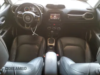 2017 Jeep Renegade Limited with VIN ZACCJBDB9HPF78962, listed as a Copart auction lot 62707325 with 78,032 mi miles and Salvage title. Bid and sale history available at DreamBid. Image 8.