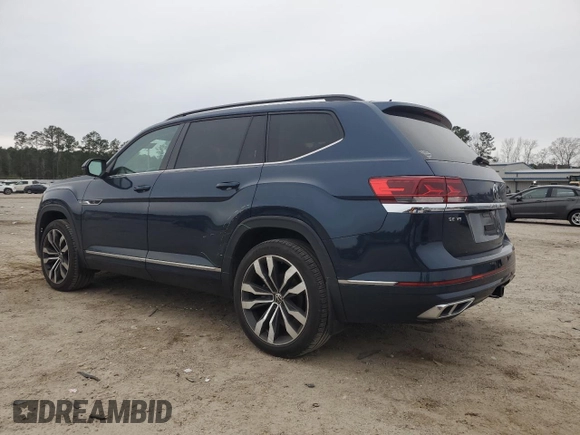 2021 Volkswagen Atlas SE with VIN 1V2PR2CA3MC537162, listed as a Copart auction lot 87914555 with 50,699 mi miles and Clean title. Bid and sale history available at DreamBid. Image 2.