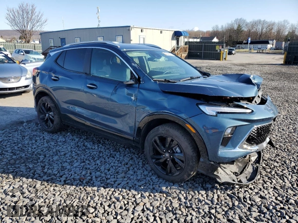 2024 Buick Encore GX Sport Touring with VIN KL4AMESL2RB153178, listed as a Copart auction lot 53448595 with Not provided miles and Salvage title. Bid and sale history available at DreamBid. Image 4.