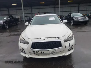 2017 Infiniti Q50 2.0t with VIN JN1CV7AR0HM681482, listed as a IAAI auction lot 41734242 with 228,838 mi miles. Bid and sale history available at carsss.com. Image 12.
