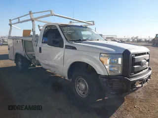 2012 Ford F-250 XL with VIN 1FDBF2A61CEC77796, listed as a IAAI auction lot 41401608 with 213,597 mi miles and . Bid and sale history available at DreamBid. Image 1.